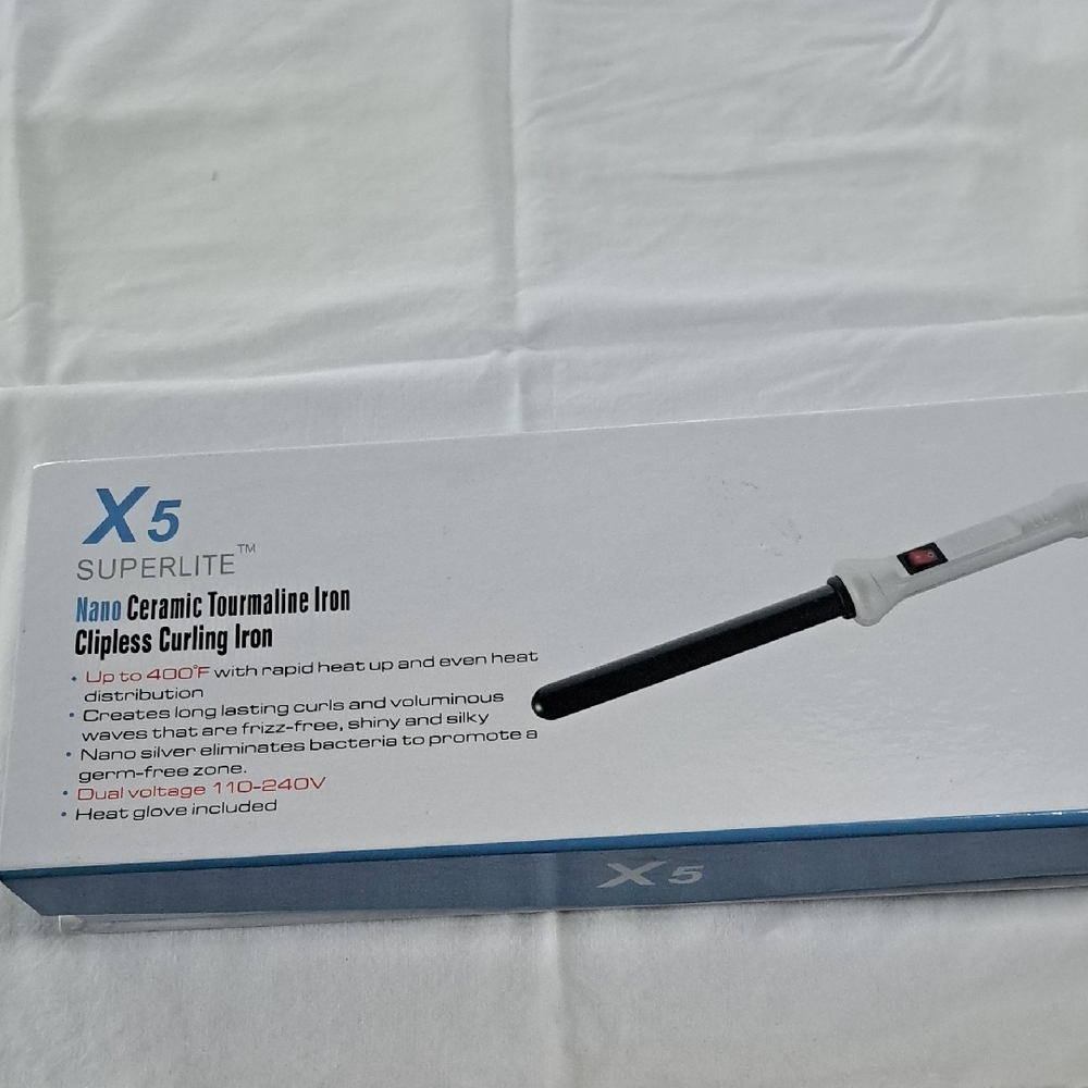 Nano Ceramic Tourmaline Iron - White